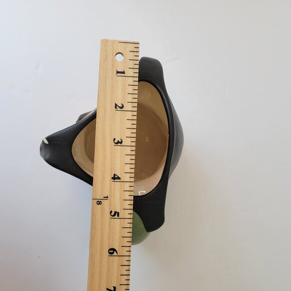 Vtg 1974 Byron Molds Pirate w/ Green Parrot Handle 70s Mug Stein - Picture 11 of 11